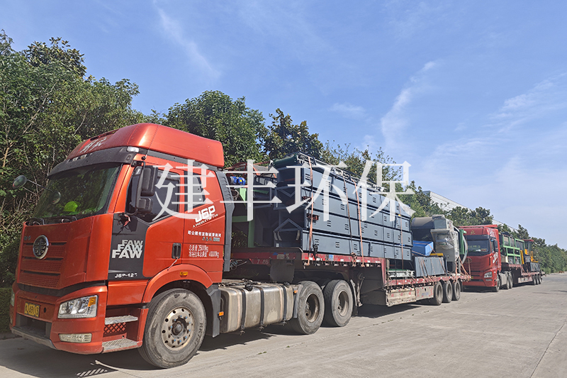 有機肥生產線發貨