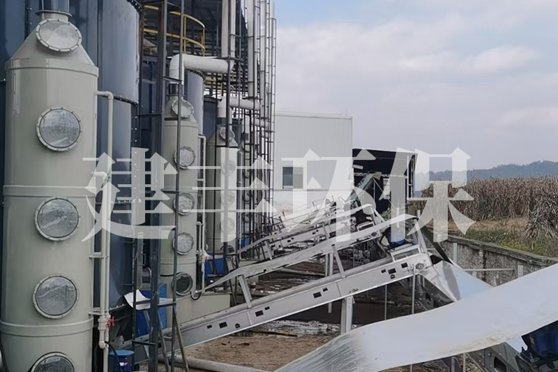 建豐環保有機肥發酵罐現場：宛如綠色引擎，驅動有機肥產業前行